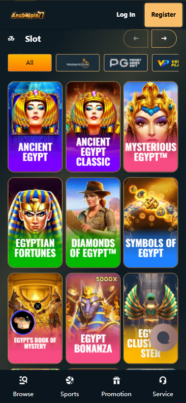 Online slot machine gameplay